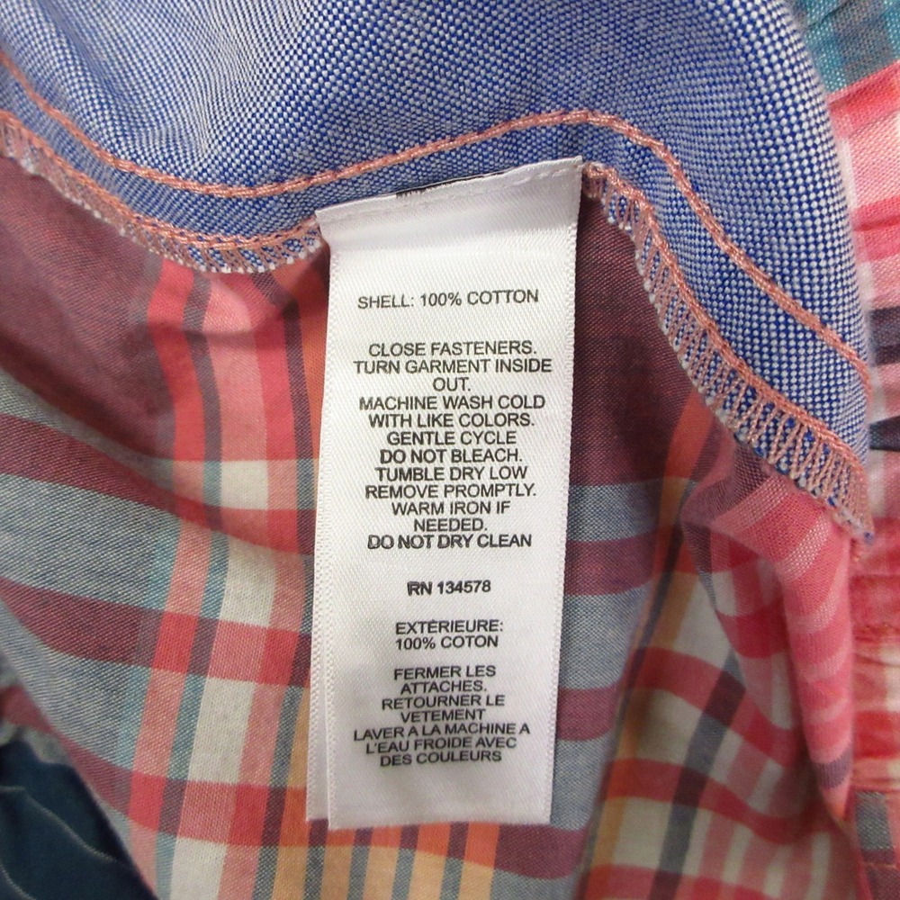Vineyard Vines Shorts Mens M Madras Cayman Plaid Drawstring Cotton 7" NWOT - Picture 11 of 12